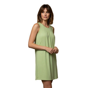 L.L. Bean Light Green Polka-Dot Sleeveless Intimate Wear Size M